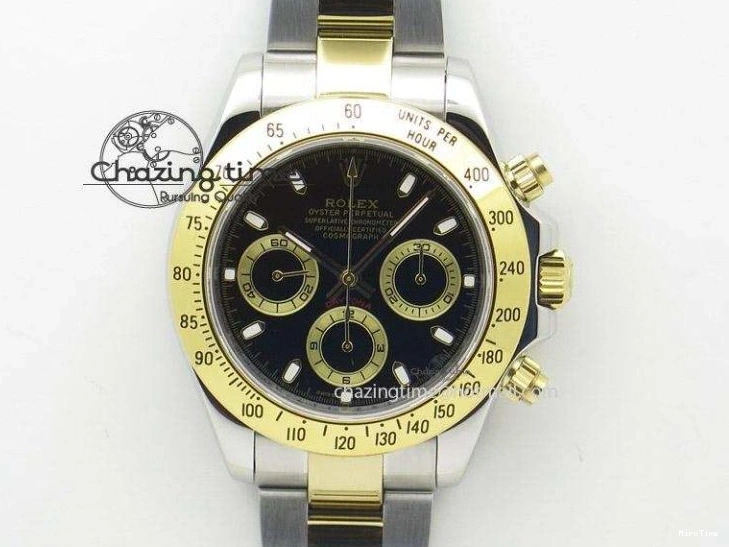 MiroTime 0207 Daytona 116518 QF 1:1 Best Edition Black Dial on Oysterflex Strap SH4130 V3 (Gain Weight) TravelReady 1684